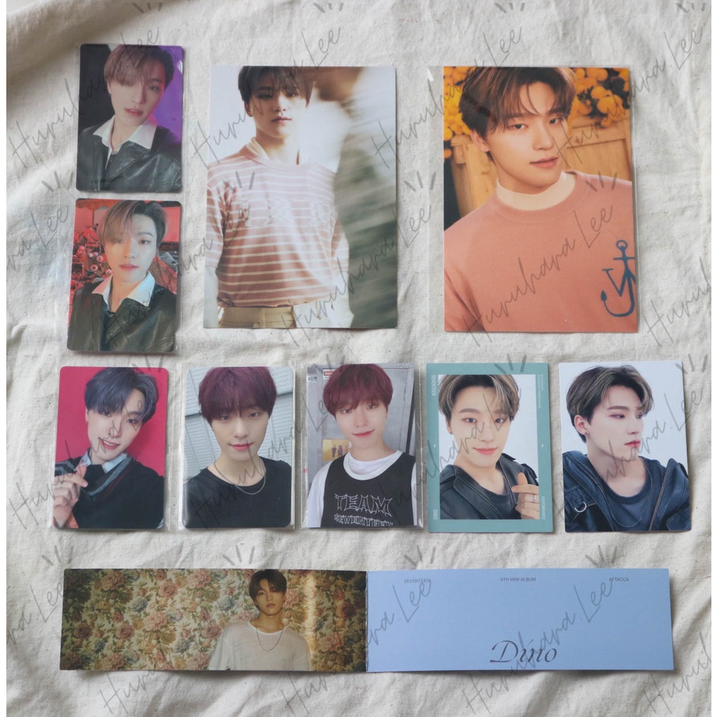 [READY STOCK] DINO SEVENTEEN (TC HARE, PC ALBUM HITORIJANAI REGULAR VER, POB YIZHIYU YC, CARAT MEMBE