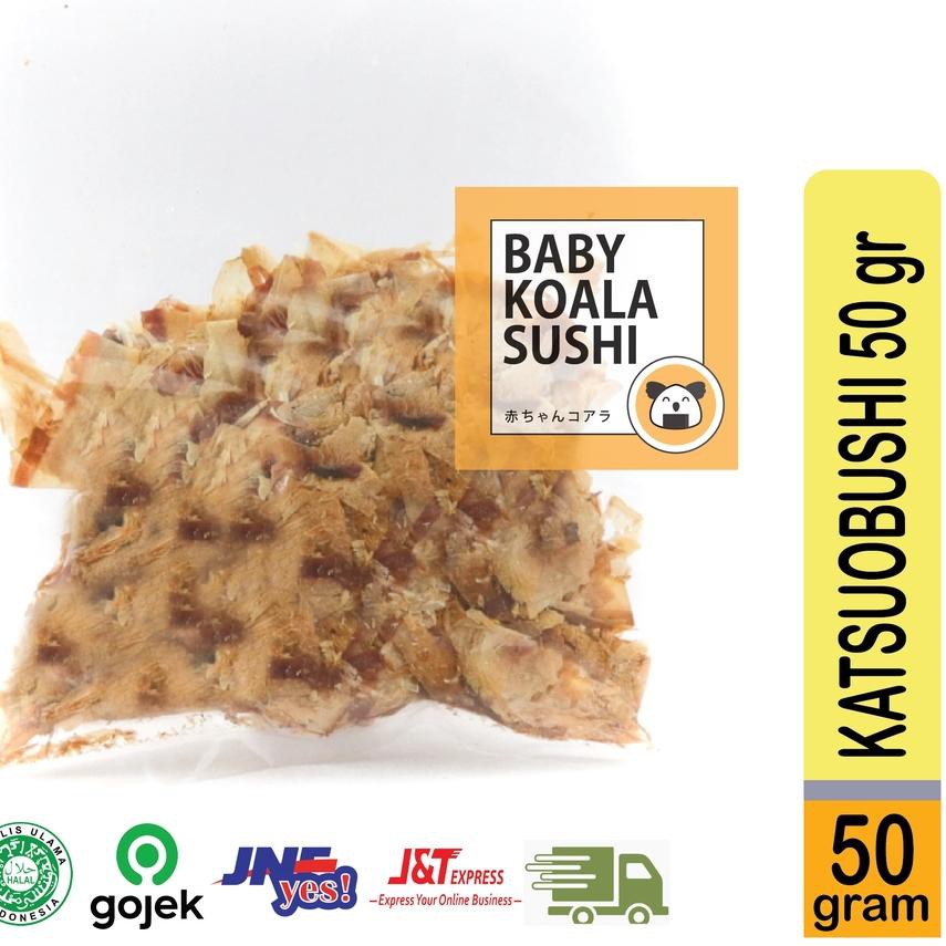 

KBUD✩ KATSUOBUSHI Bonito Flakes 50 g Halal │ Taburan Takoyaki Katsuo Bushi Serutan Ikan Cakalang Bar