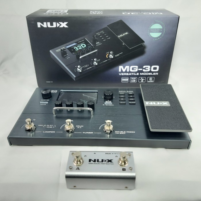 Jual Efek Pedal Gitar Elektrik Effect Pedals Guitar Electric Nux Mg Versatile Modeler Multi