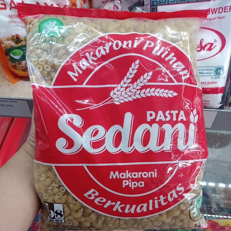 Makaroni Mentah Sedani Pipa Pasta 1KG