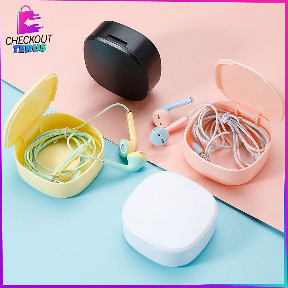 CT C517 Hedset Musik Extra Bass Dua Warna Headset Macaron Earphone Handsfree Musik U24 Macaron Superbass