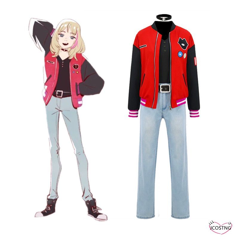 Jaket Jepang/Anime Cosplay Wonder Egg Priority - Rika Kawai Jacket