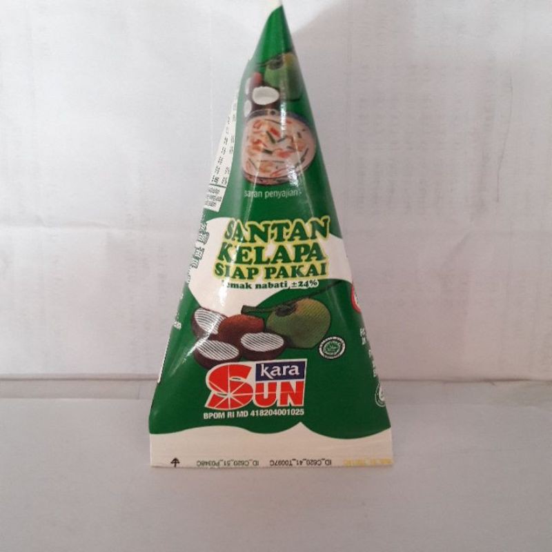 

sun kara santan kelapa siap pakai 65ml