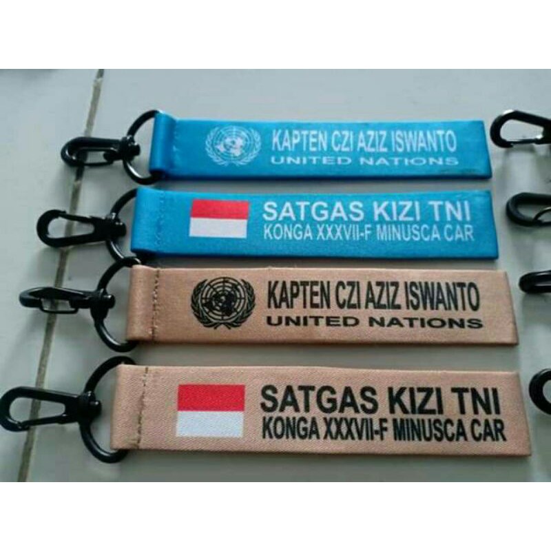 Gantungan Kunci/Key Chain Unik Logo TNI-POLRI