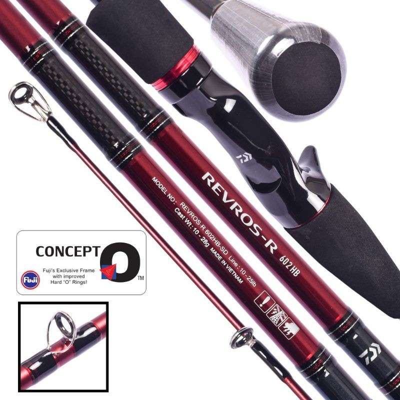 [COD] Joran Daiwa REVROS-R | Spinning | Baitcasting | Pilih Tipenya