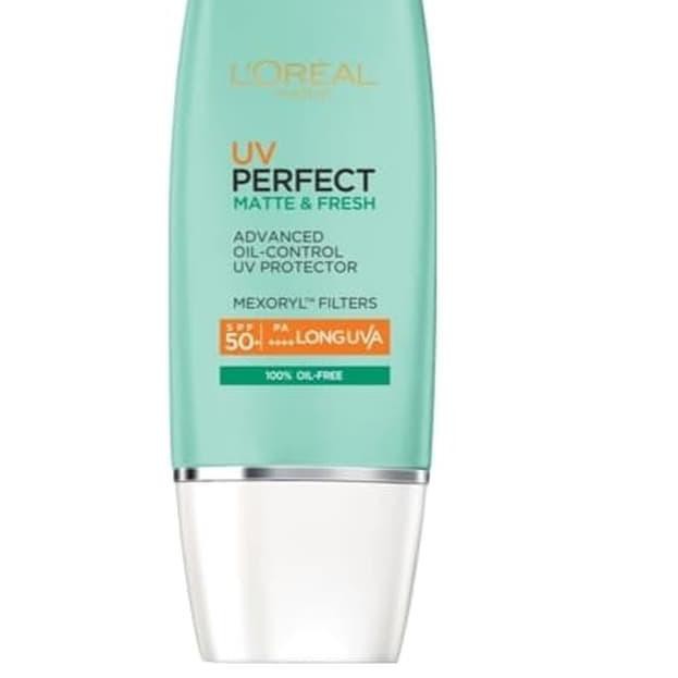 Cuci Gudang  Loreal UV Perfect Matte & Fresh Sunscreen SPF 50 ,,,,,