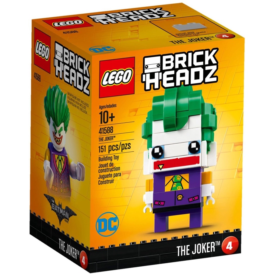 Toys Store -  LEGO 41588 - Brickheadz - The Joker