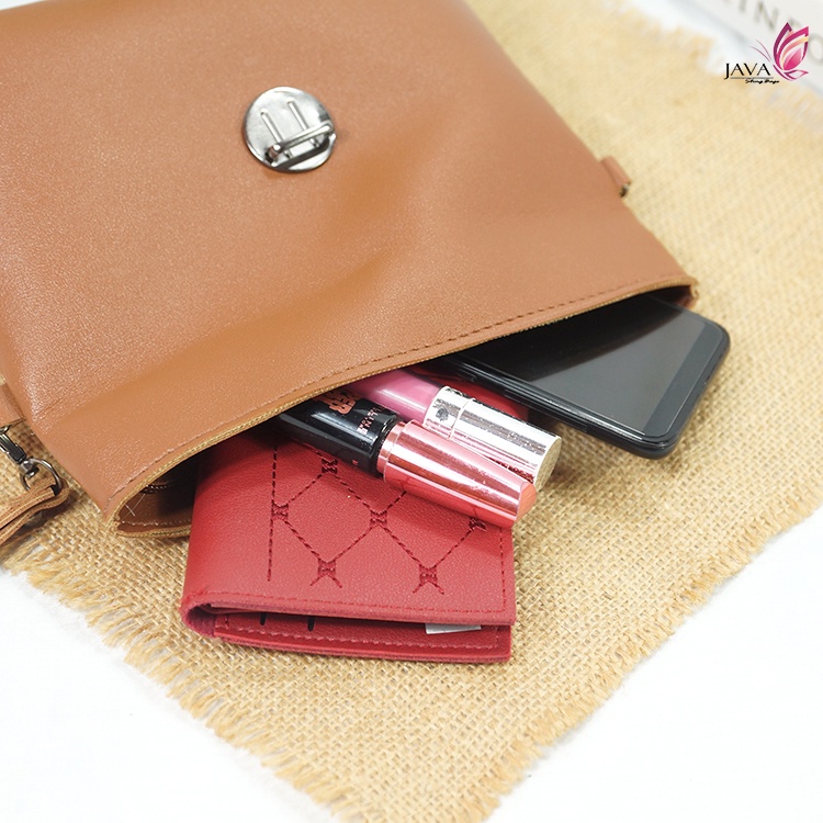 Tas Clutch Wanita Lipat Kunci Slot Nekkel CJ 01 Tas Dompet wanita Simple Tas Murah Tas Selempang Cewek Tas Tangan Wanita