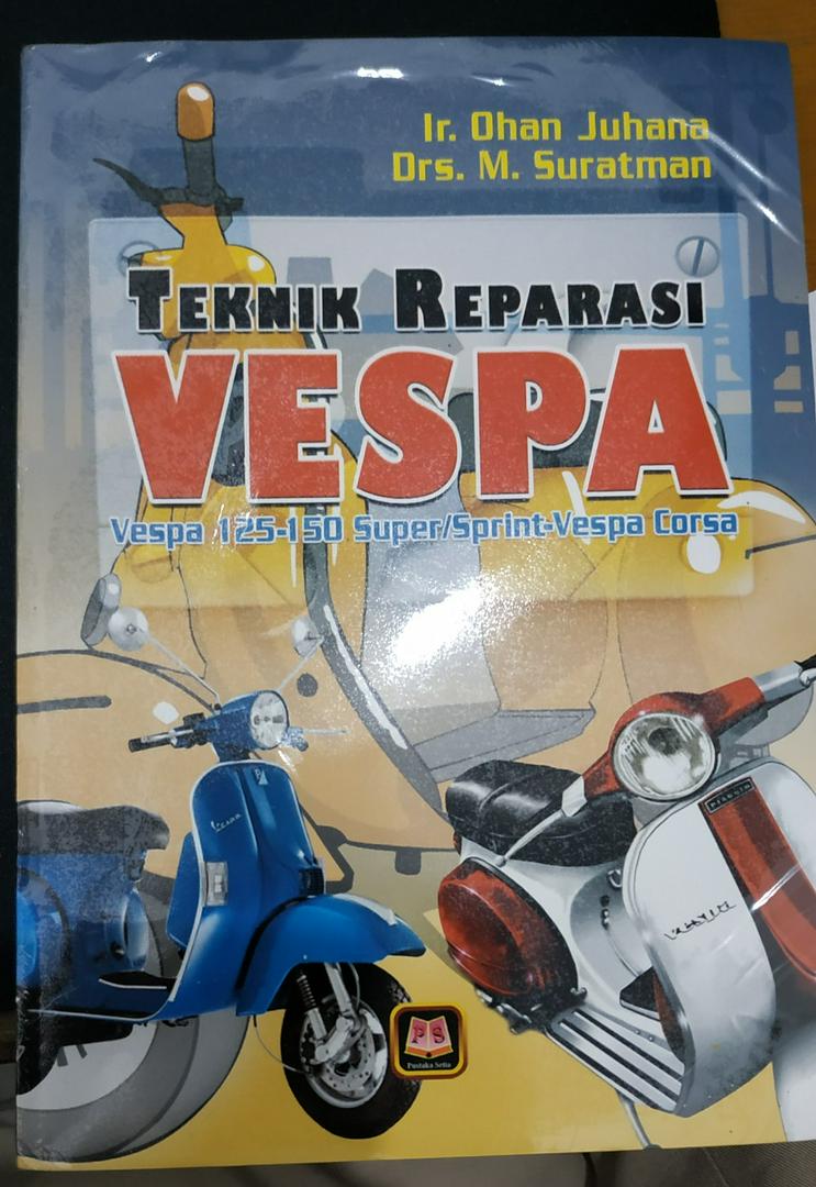 Jual Buku teknik reparasi Vespa Vespa 125-150 super/ sprint Vespa corsa  Indonesia|Shopee Indonesia