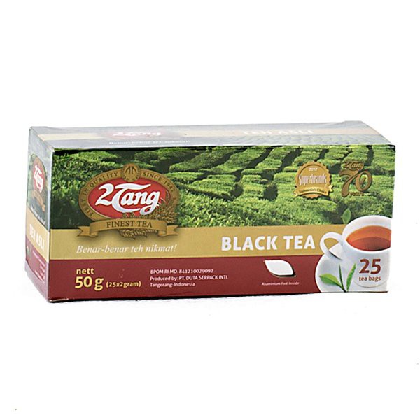 

2TANG Black Tea 50gr - Teh Hitam Kantong Celup 25 x 2gr