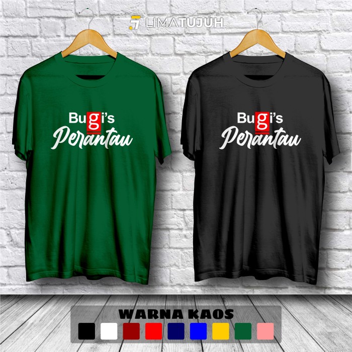 Kaos Bugis Perantau Baju Distro