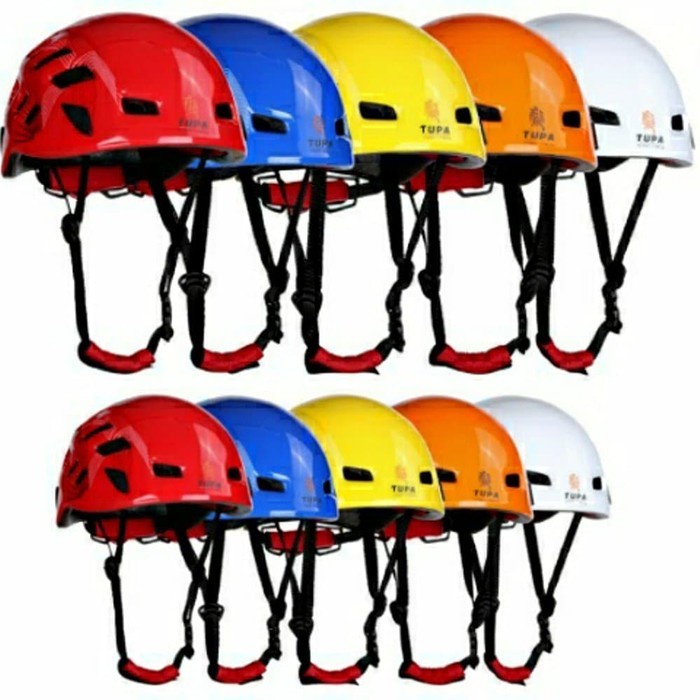 Helm Safety TUPA Rock Climbing Tebing Sepeda Outdoor Helmet