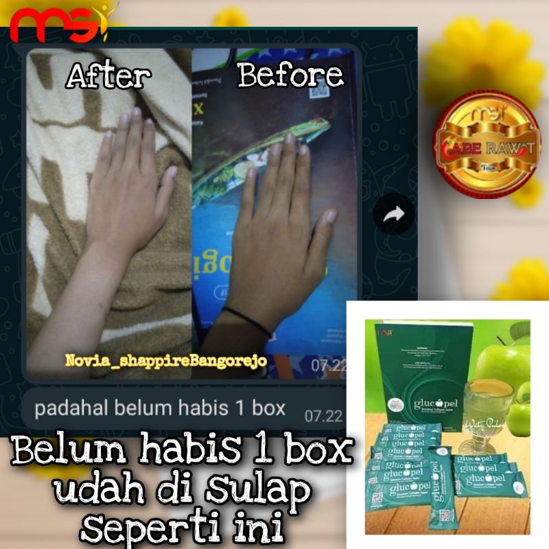 MINUMAN PENCERAH KULIT BY MSI MENGANDUNG COLLAGEN. FREE PARFUM