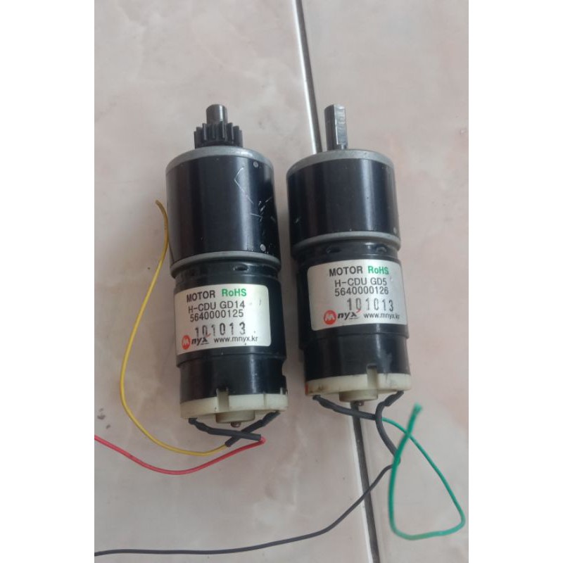 Dc Motor 12V H-CDU GD14 - H-CDU GD 5 ROHS 320 Dan 243Rpm