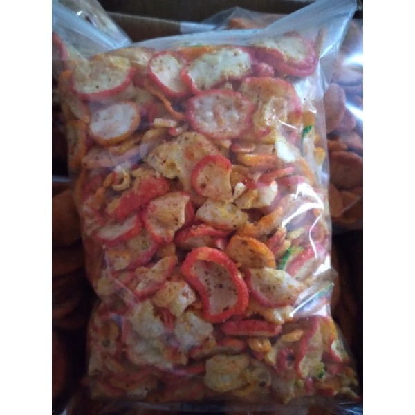 

Kerupuk Seblak pedas gurih berat 250 gram