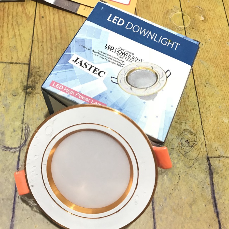 DOWNLIGHT JASTEC 5W 3WARNA - PUTIH - KUNING - PUTIH KEKUNINGAN