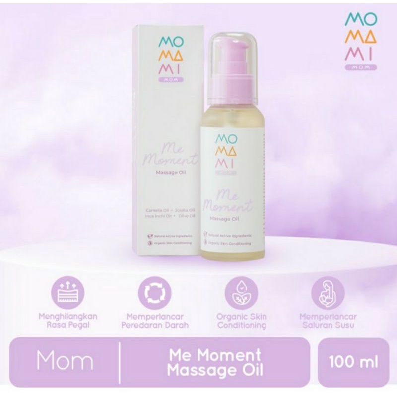 Momami Me Moment Massage Oil 100ml