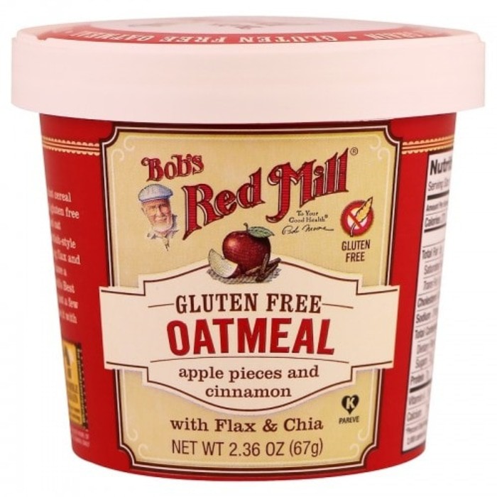 

Bob's Red Mill, Oatmeal, Apple Pieces and Cinnamon(67 g)