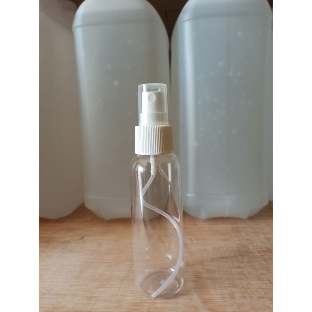 Botol Spray PET Bening 100ml