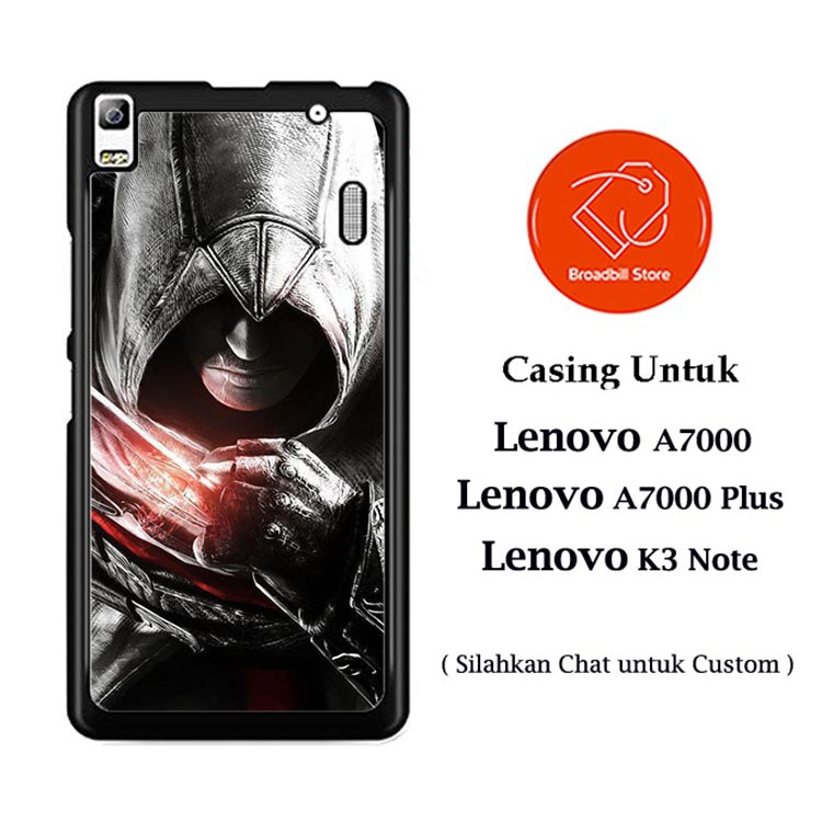 Casing, Hard Case, Kesing Hp Lenovo A7000, A7000Plus, K 3 Note Motif Assassins Creed 12 bs