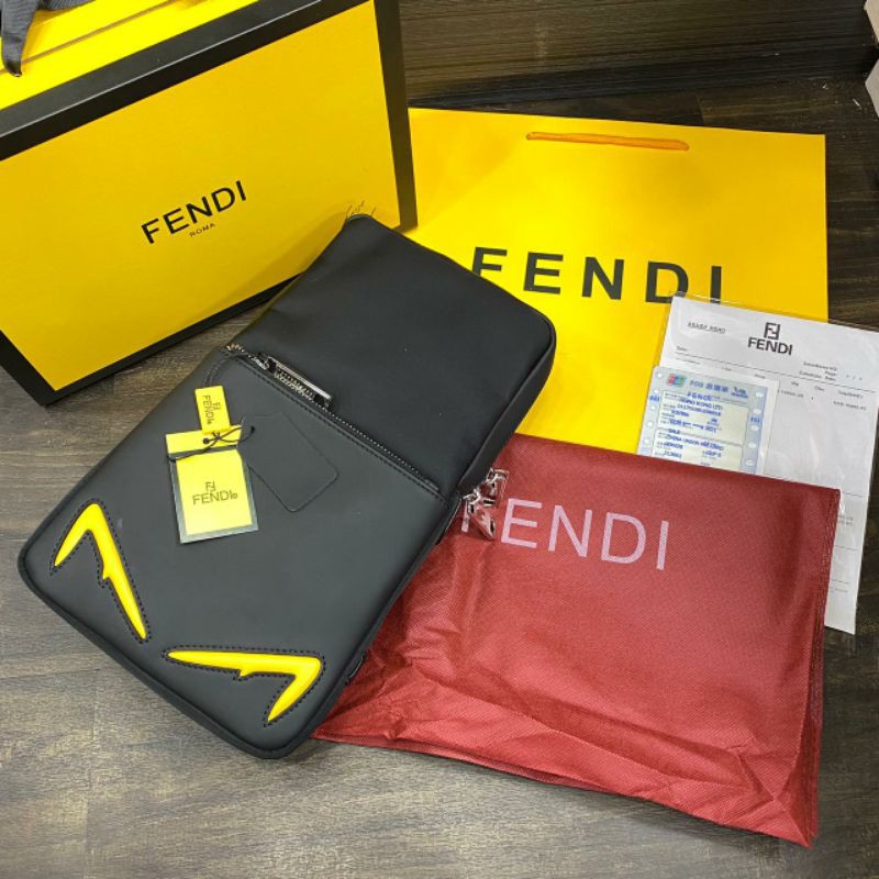 tas fendi tas selempang kulit tas pria