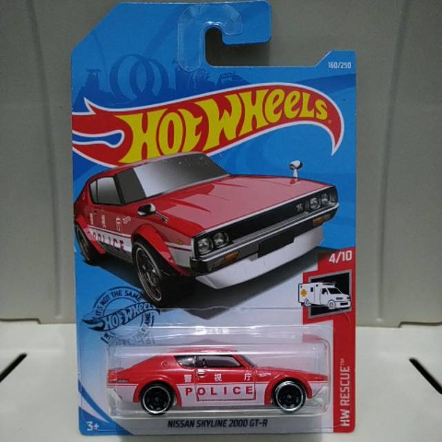HOTWHEELS NISSAN SKYLINE 2000 GT-R