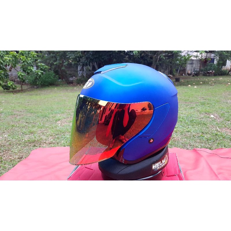 Kaca Visor Kyt KYOTO Venom Pnp Dj Maru Centro Metro Galaxy DYNAMIC GIX G2 DYR Visor Iridium Silver Gold Blue Red Merah Biru Bening