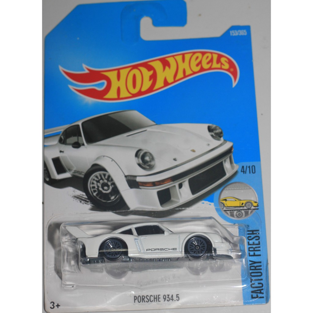 Hotwheels Porsche 934.5 putih