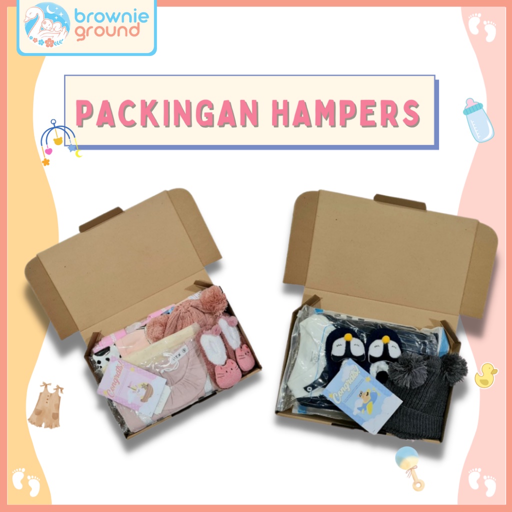 

PAKET HAMPERS / BUNGKUS KADO / HAMPERS BAYI / KADO BAYI
