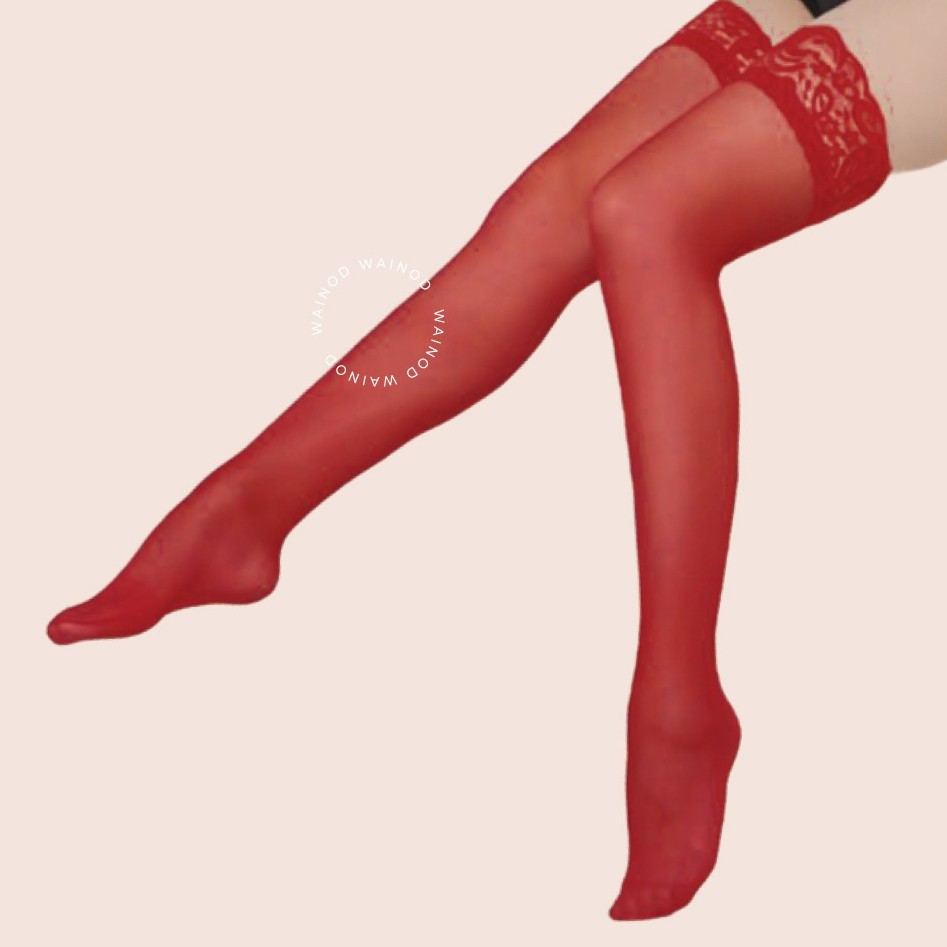 Wainodshop - LOUI black sheer stocking