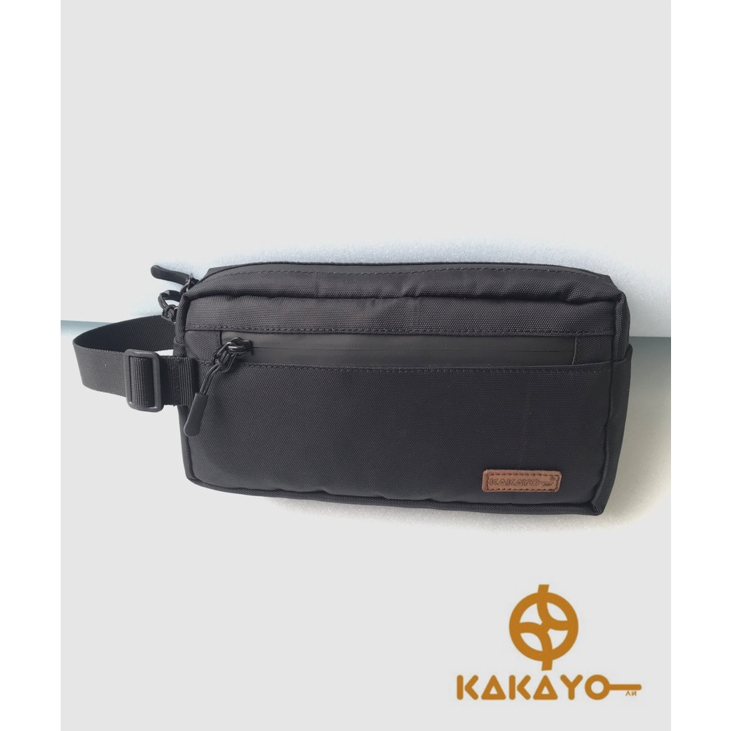 Kakayo/Tas Pouch/Hand Bag/Pouch Bag/Clutch Bag/tas jinjing/tas kecil buat handphone di design ciamik dengan bahan cordura premium. photo real ( jika barang terima tidak seuai photo ganti 100%)