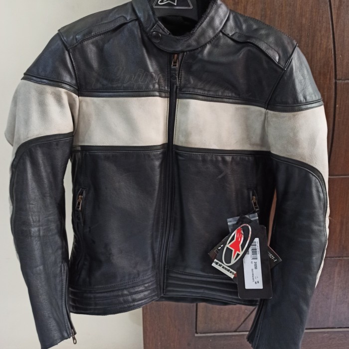 Alpinestars Drift Leather Jacket Original Size 48