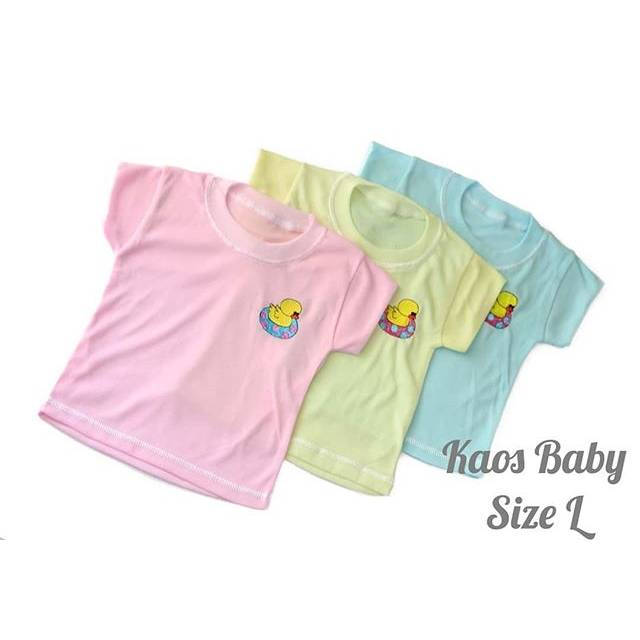 Kaos Bayi/Kaos Oblong Bayi size L