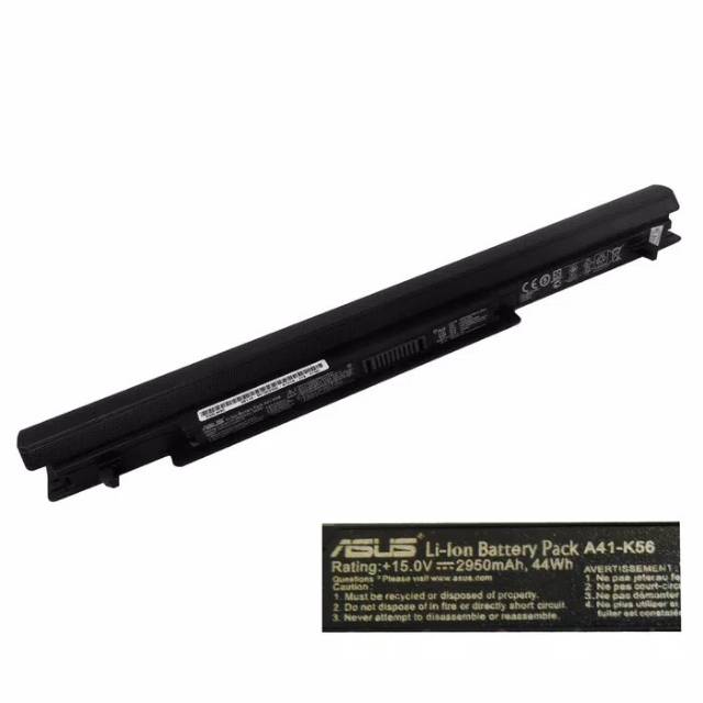 Baterai Laptop Asus Original R405 V505 S505 A46, A46C, E46, A56, P56, B465, Asus VivoBook S505 Series A31-K56 A32-K56 A41-K56 A42