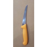 BONING KNIFE 15CM W/STIFF BLADE, PLC HDLE YELLOW, GIESSER / PISAU BONING