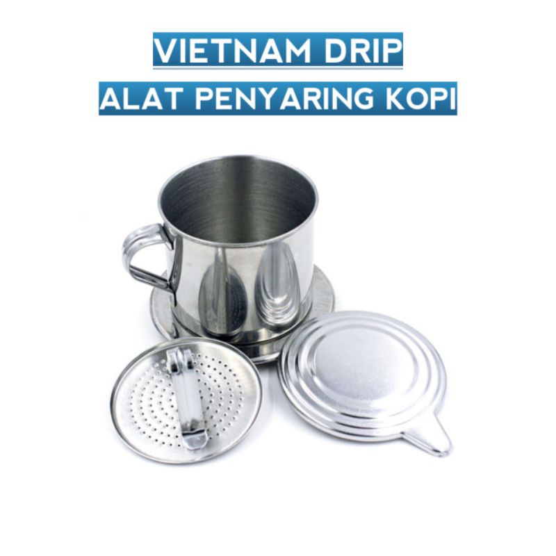 

VIETNAM DRIP ( sekrup ) - ALAT PENYARING KOPI UKURAN 100ML