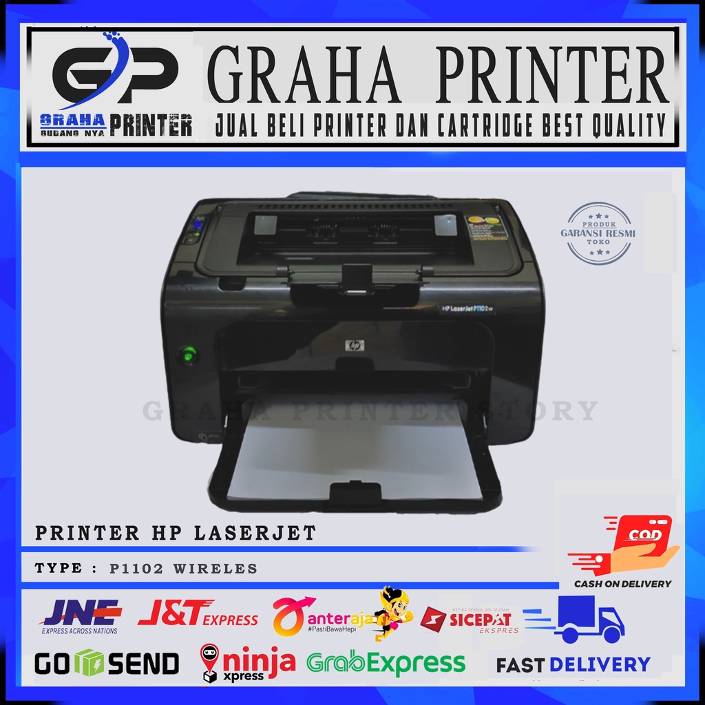 Printer HP Laserjet P1102 Pro Wifi Printer P 1102 w Murah
