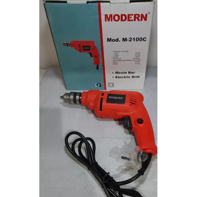 Mesin Bor Modern M2100C Bor 10MM