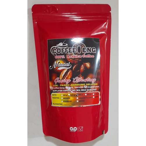 

coffe oeng natural 250gr