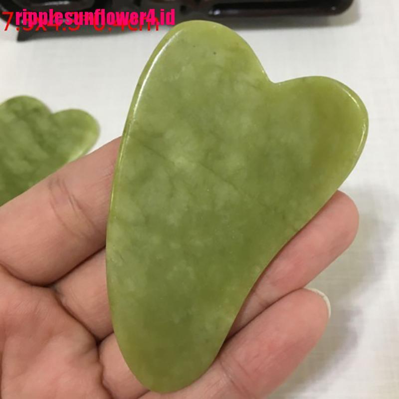 Papan Pijat Gua Sha Bahan Giok Alami