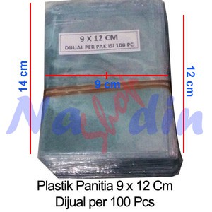 

Plastik Panitia 9 x 12 Cm - Dijual per pak isi 100 pcs