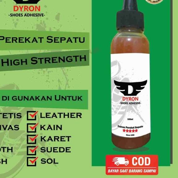 

✬ LEM SEPATU SUPER KUAT (TAHAN AIR & PANAS] DYRON 100ml ○