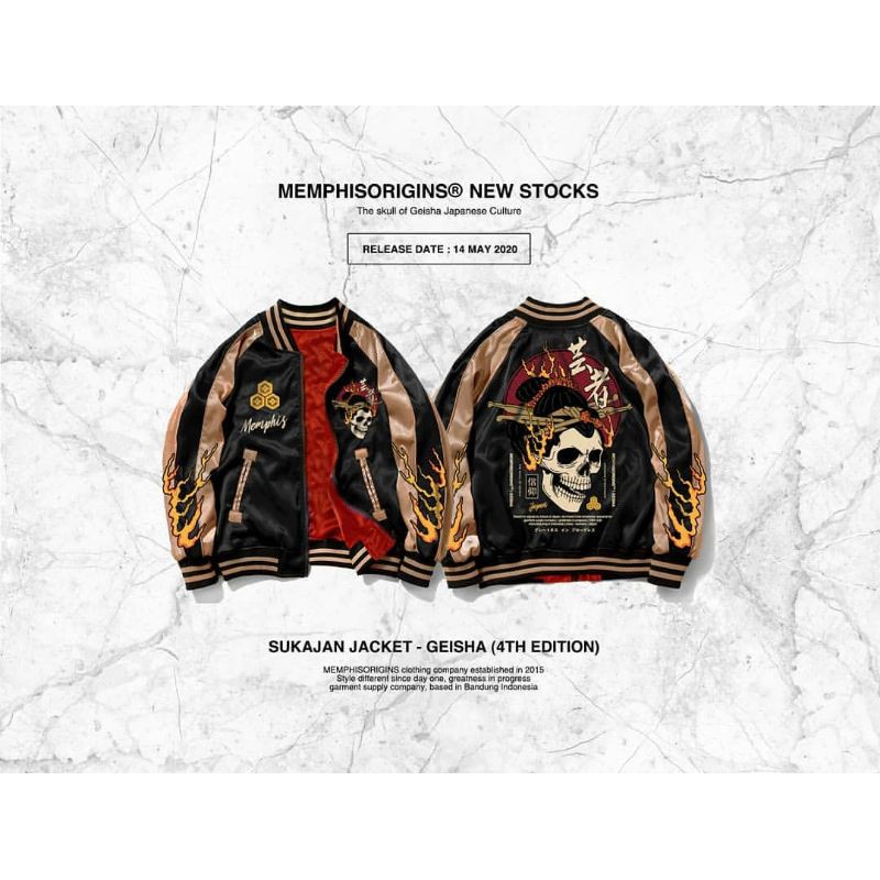 Sukajan Memphis Geisha