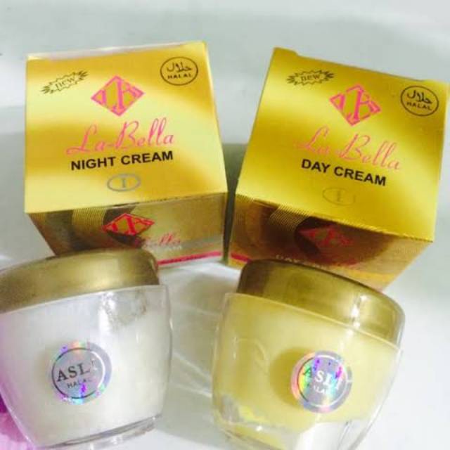 LUSINAN Cream Malam La Bella Pemutih Wajah Labella TERLARIS/ Night Cream