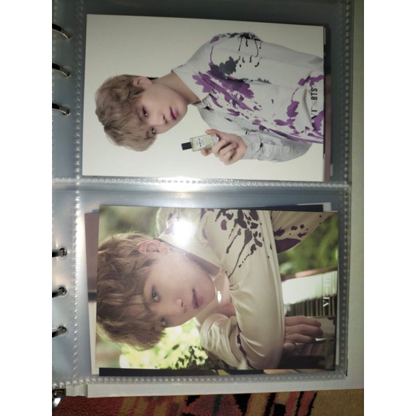 Postcerd VT x BTS suga set 90k