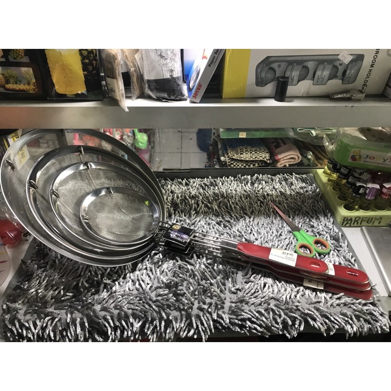 Saringan gorengan - Saringan bakwan - Saringan ikan dll stainless steel