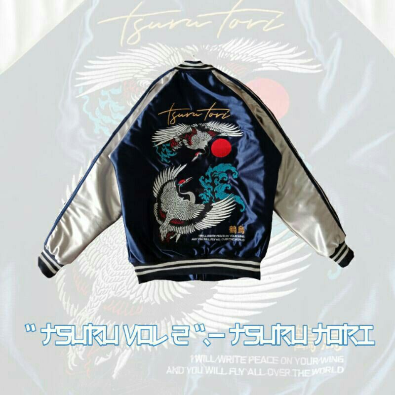 Jaket Sukajan Murayama - Tsurutori Murah Original