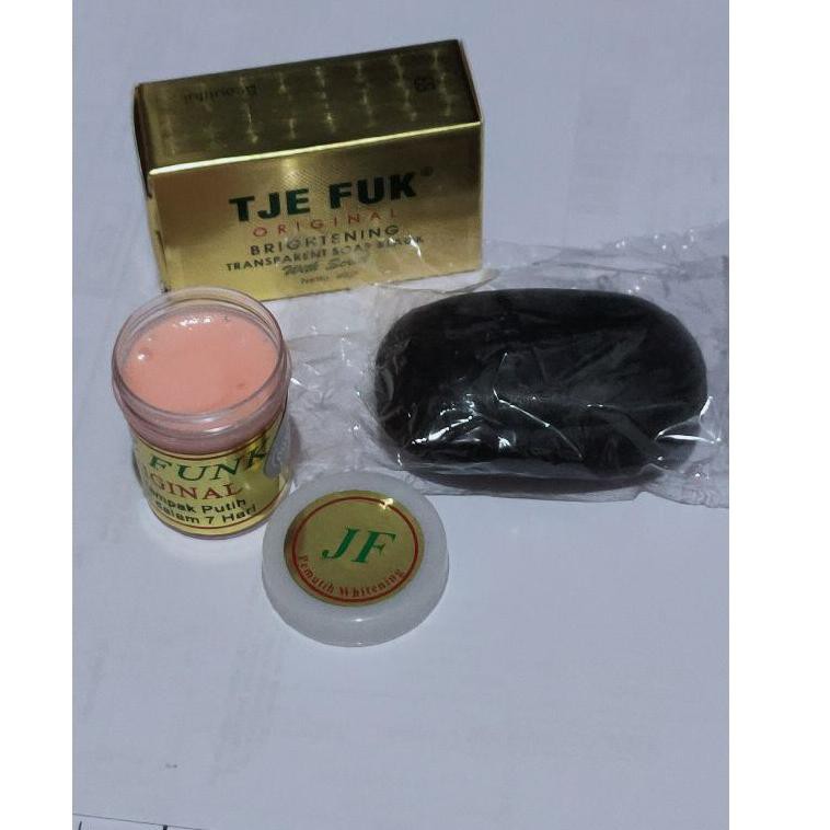 [KODE BARANG Q1248O] Paket Cream Tje Funk//Cream Tje Fuk&Sabun Tje Fuk Hitam