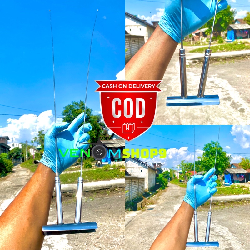 Variasi antena spion Stainless steel Truck/Mobil panjang ( ±1,5 METER ) BISA COD aksesoris eksterior