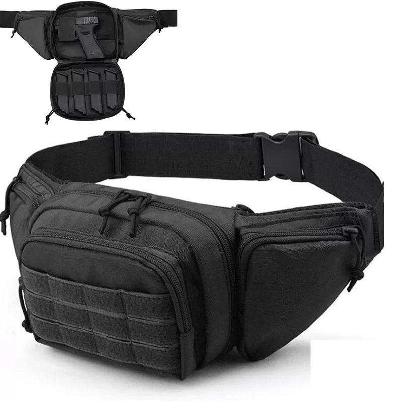 Waist bag tactical tas pinggang pistol